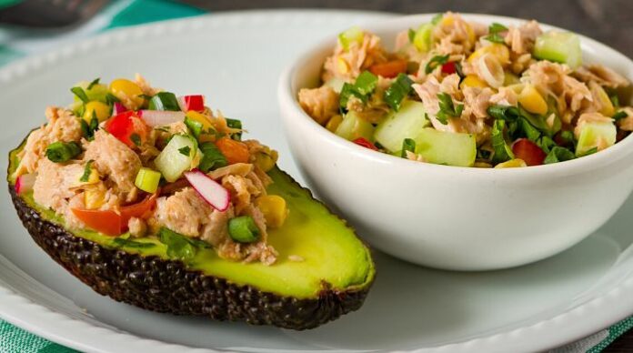 Vegan Tuna Salad With Sprouts And Vegetables Profoody